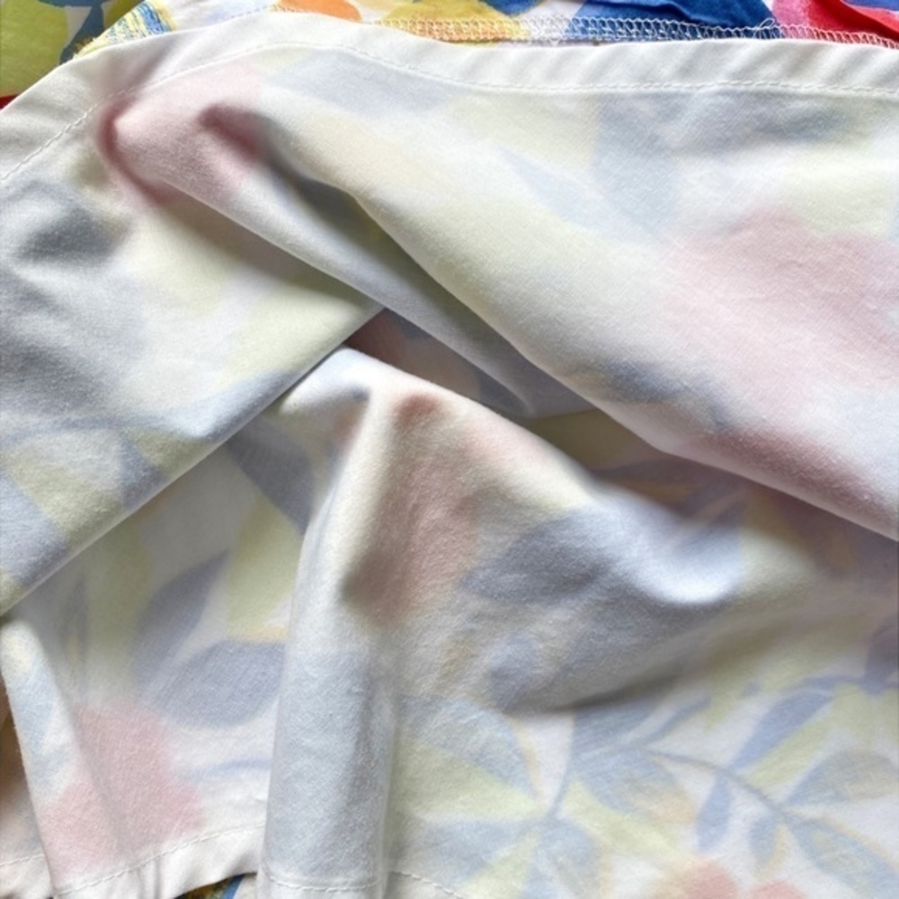 Talbots Colorful Fruit Cotton Blend A-Line Midi‎ Skirt - Picture 6 of 11